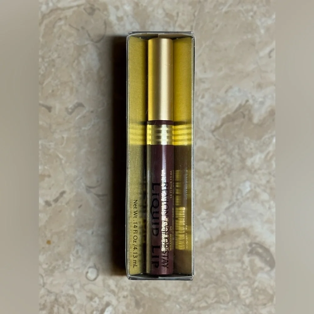Revlon ColorStay Liquid Lip Red Lipstick Brandy New in Box .14fl oz 4.13ml